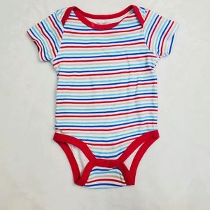 Baby Gear Rainbow Striped Onesie